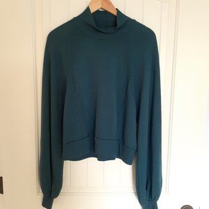 NWT LAmade Brandy Sweatshirt Teal  Size M